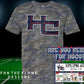 Glitter/Plain Camo HC Logo Tee