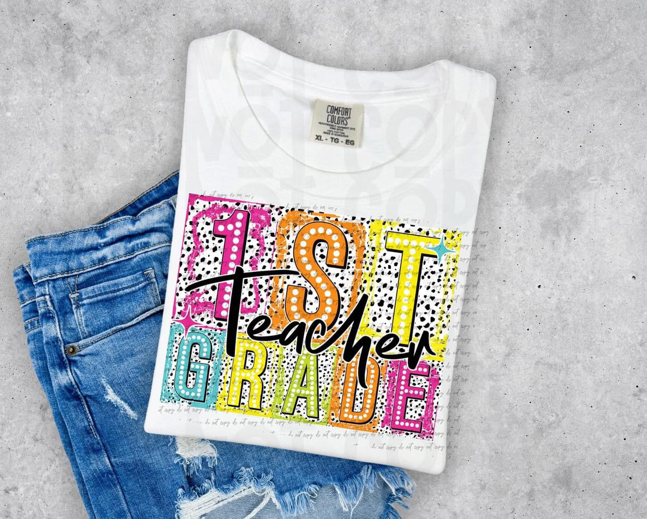 90s Retro Grade Level Teachers tee/sweatshirt