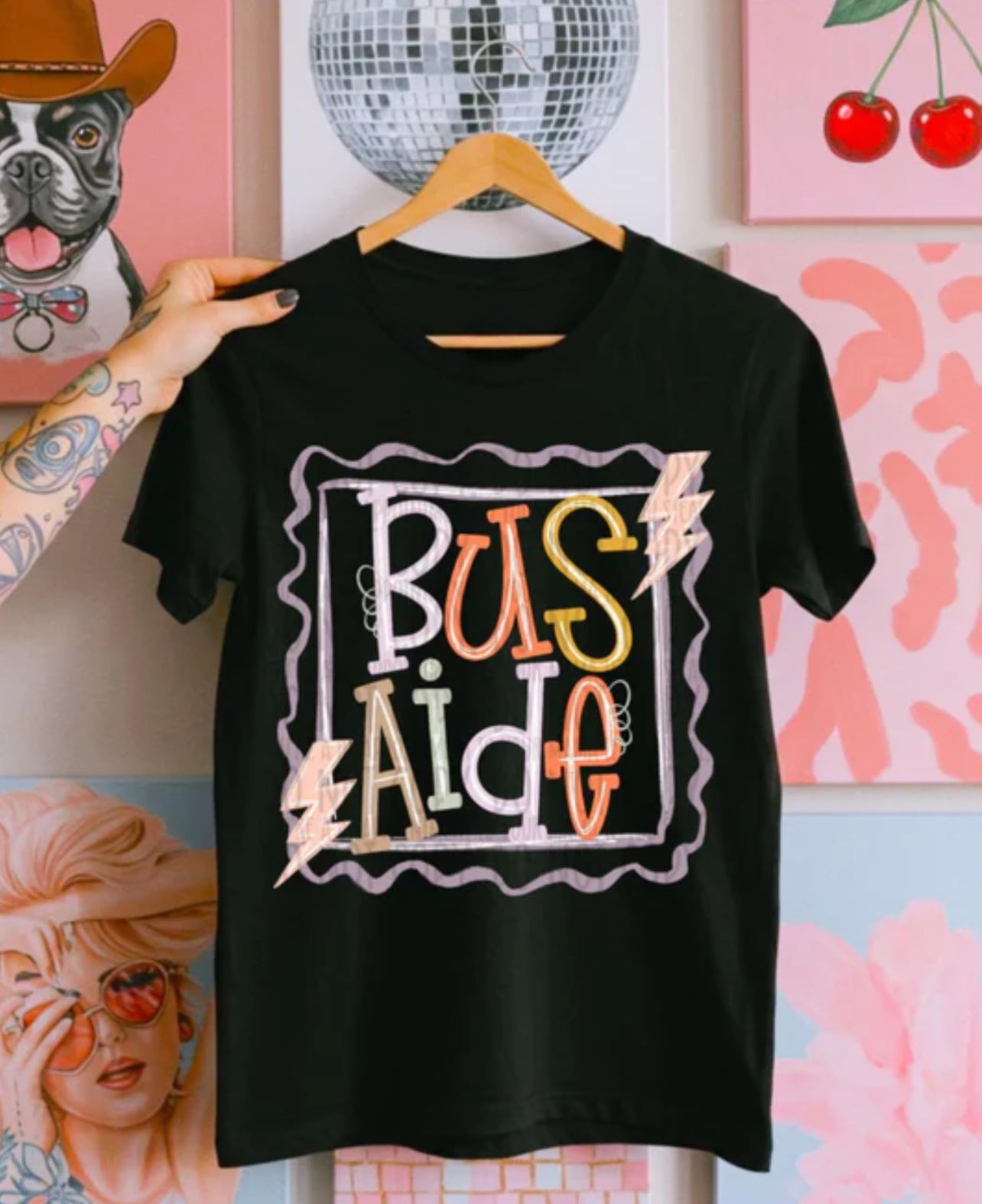 School Doodle Stamp tee/sweatshirt