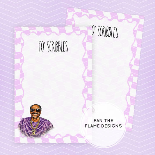 Fo’ Scribbles Notepad