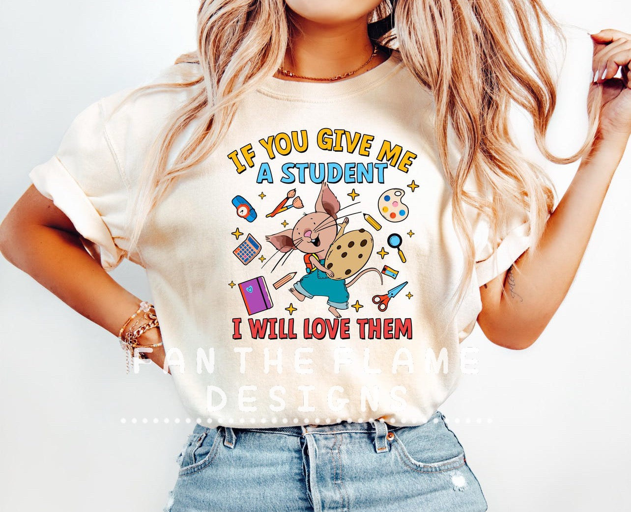 If you give me a student Tee/Sweatshirt