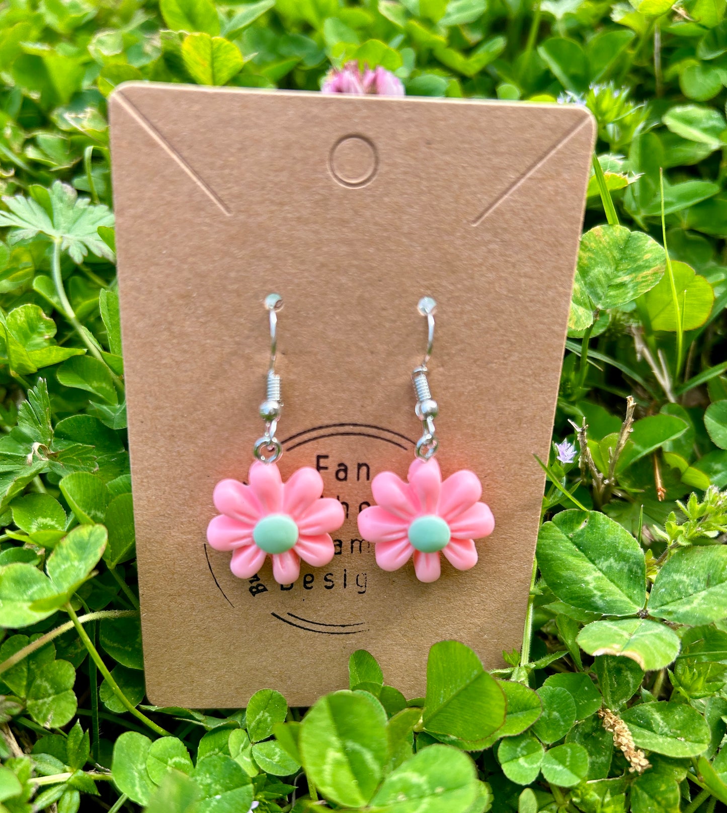 Flower Dangle Earrings