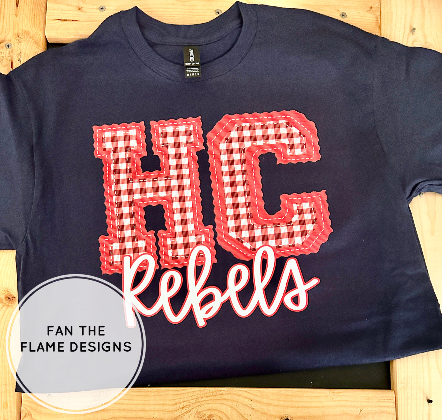 HC Rebels Red Gingham