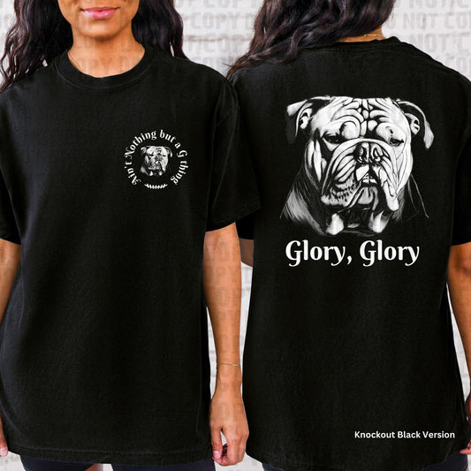 Glory, Glory Bulldog Sketch tee/sweatshirt