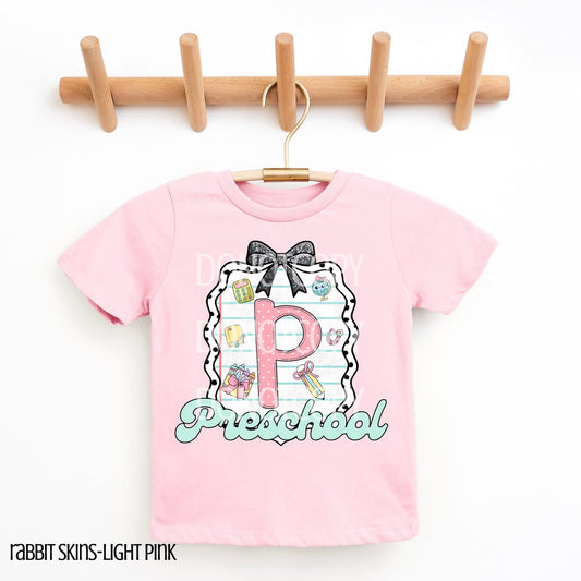 Grade Level frame with black bow Tee/Sweatshirt