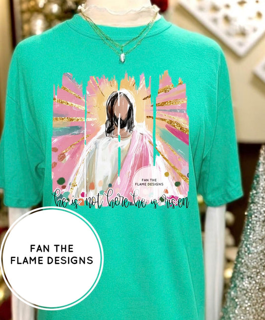 Brushstroke He is not here Short/Long/Sweatshirt