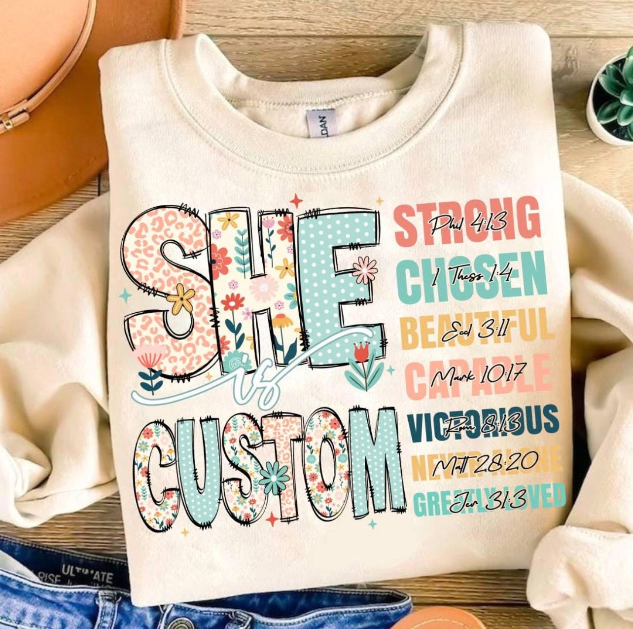 She is… Short/Long/Sweatshirt