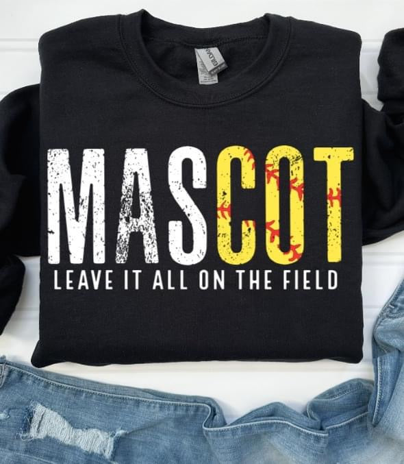 Leave It Mascot tee/sweatshirt