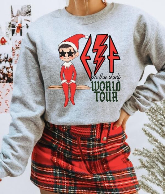 Elf World Tour tee/sweatshirt