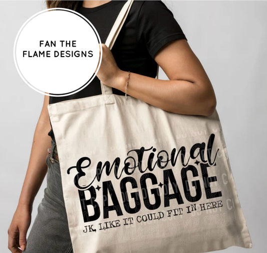 Emotional Baggage Tote