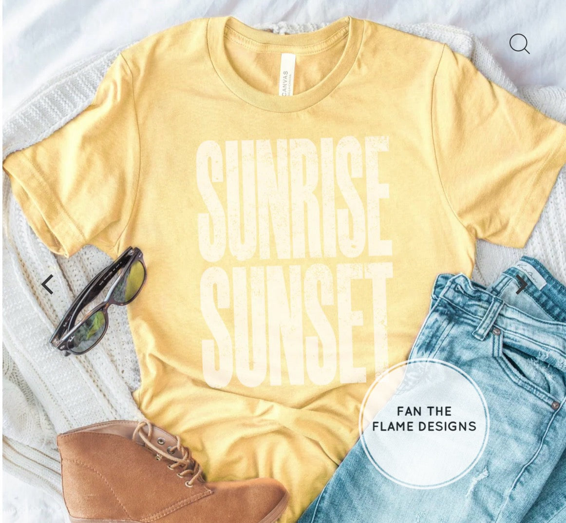 Sunrise, sunset