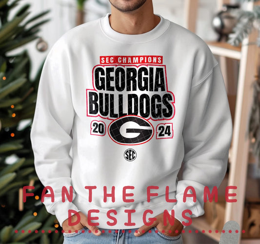 Georgia SEC Champions tee/sweatshirt
