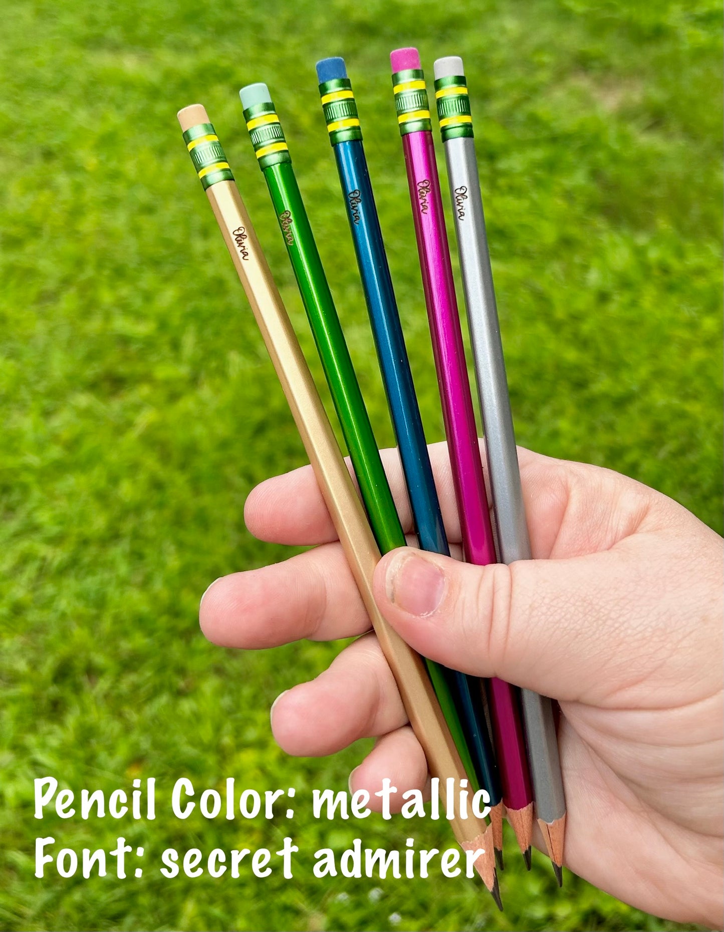 Custom Engraved Pencils