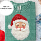 Santa realistic yarn Tee/Sweatshirt
