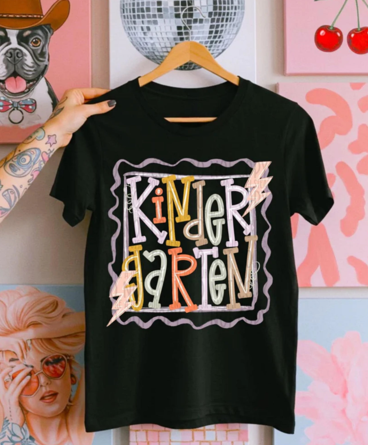 School Doodle Stamp tee/sweatshirt