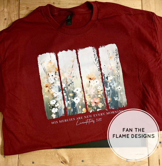 His mercies are new every morning Short/Long/Sweatshirt
