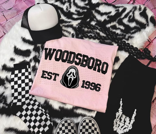 Woodsboro tee/sweatshirt