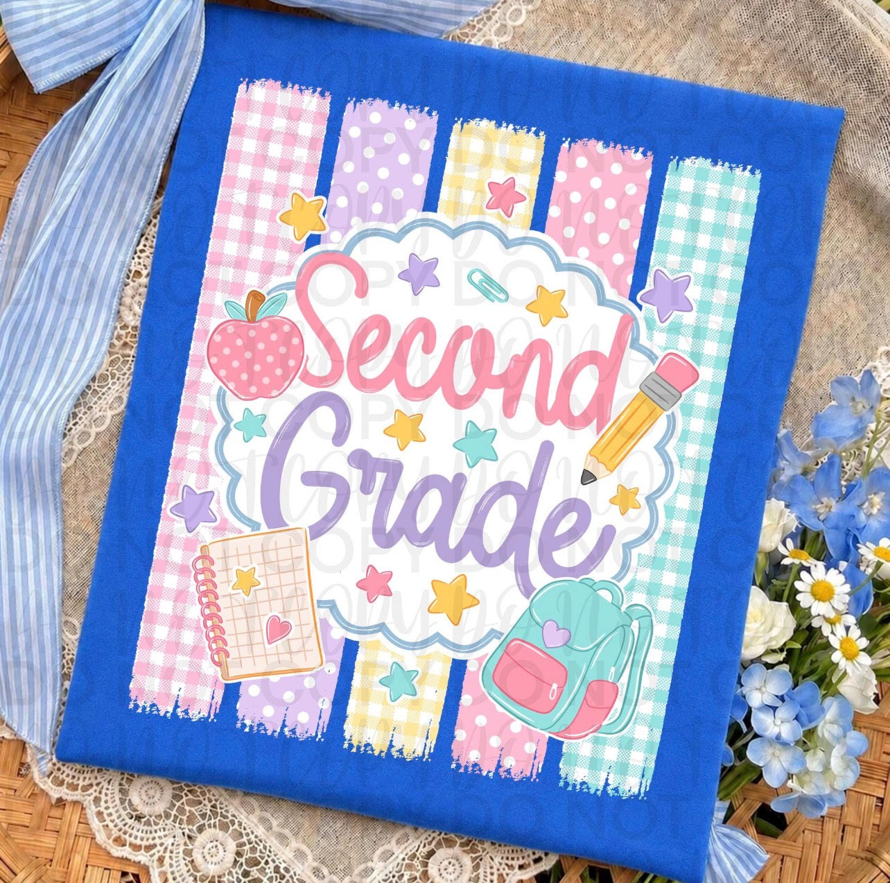 Preppy Striped Grade Levels