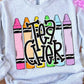 Grade Level crayons Tee/Sweatshirt