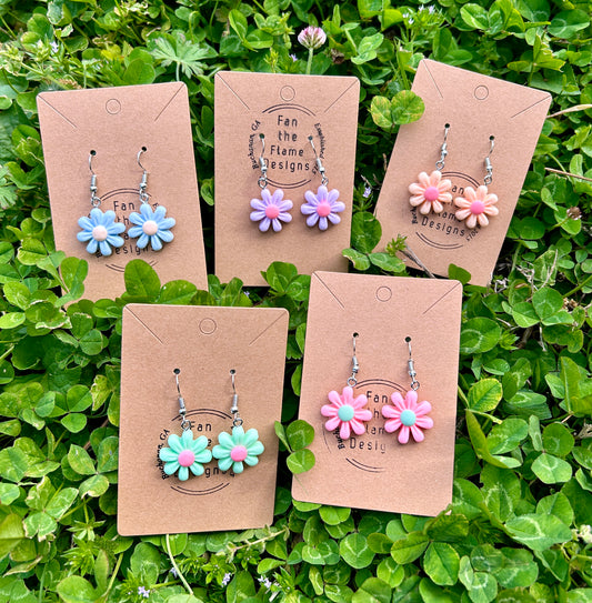 Flower Dangle Earrings