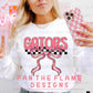 Team pink and gold with bow tee/sweatshirt