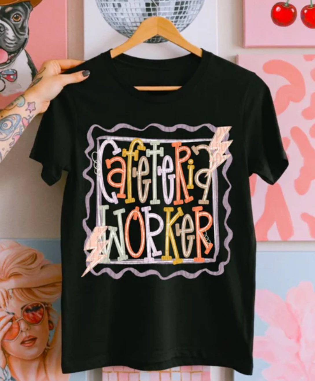 School Doodle Stamp tee/sweatshirt