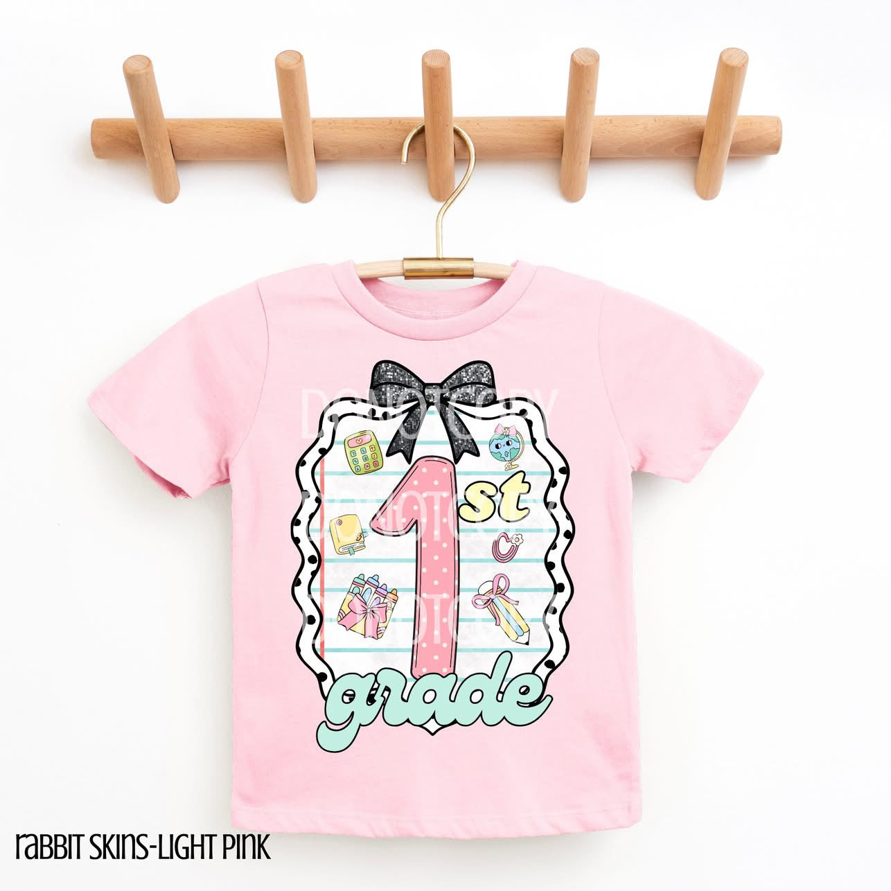 Grade Level frame with black bow Tee/Sweatshirt