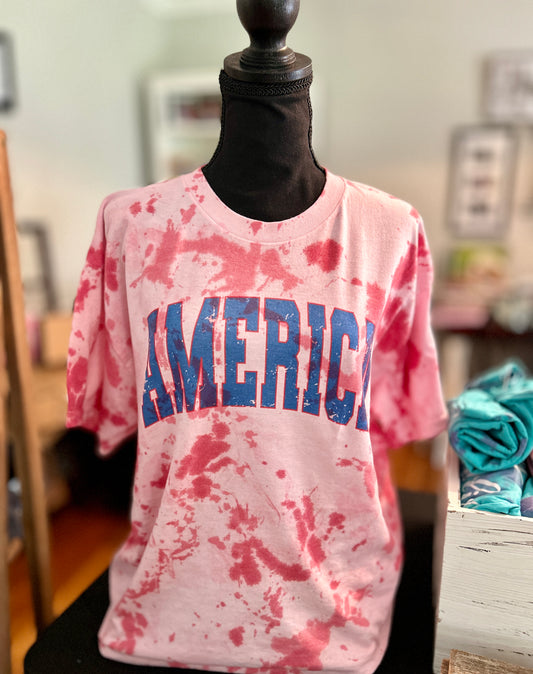 Hand Dyed America Tee