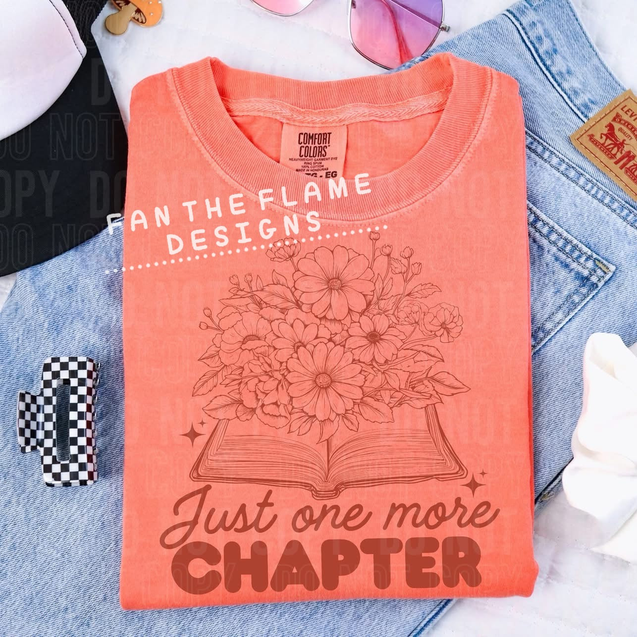Just One More Chapter tee/tank