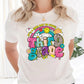 It’s a great day to teach retro rainbow tee/sweatshirt