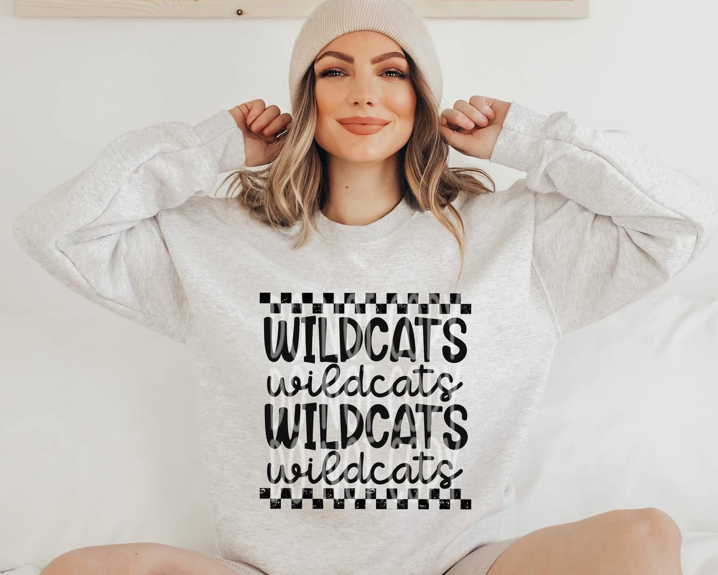 Checkered Mascots tee/sweatshirt
