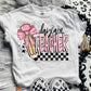 Teacher pink with polka dots tee/sweatshirt