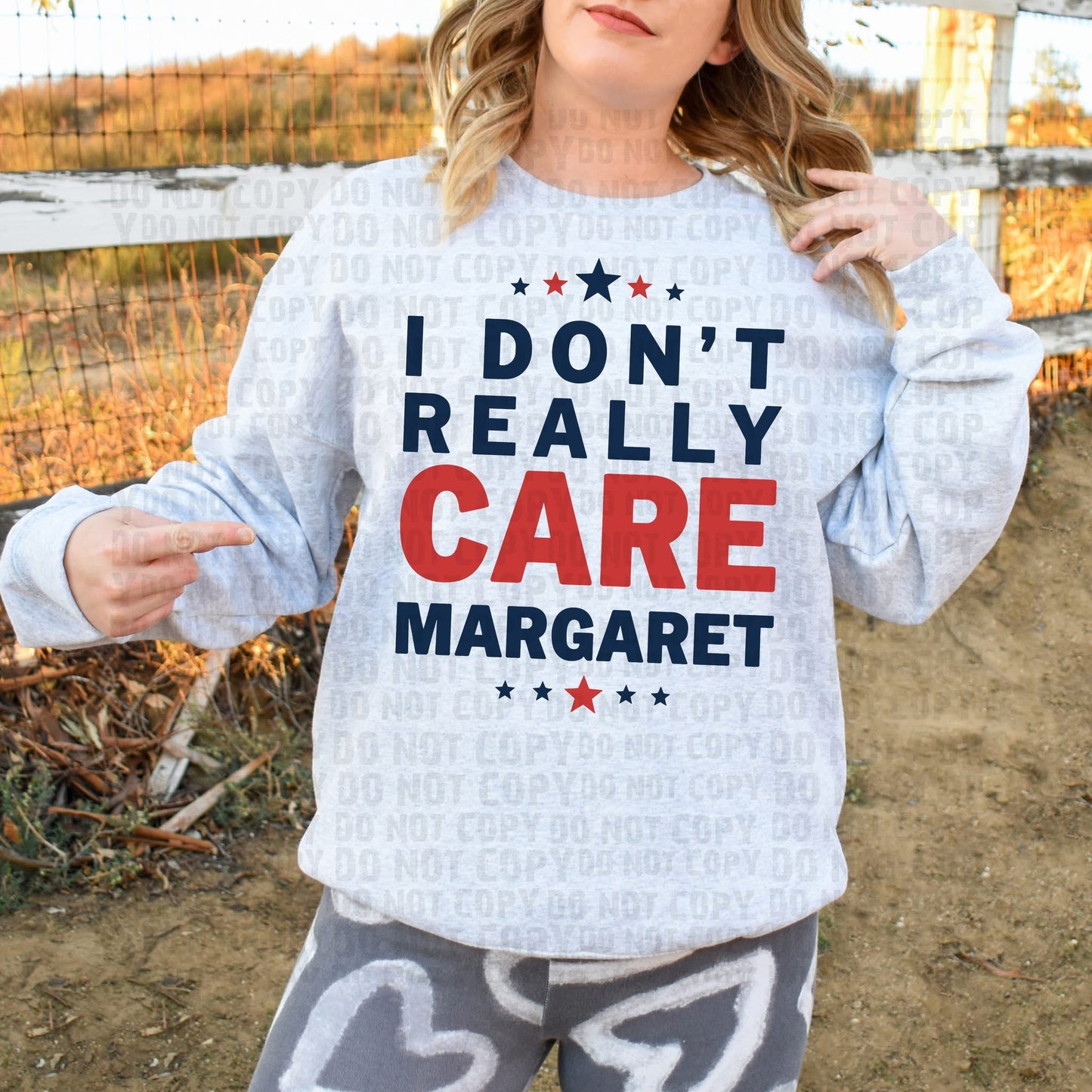 I don’t really care Margaret tee/sweatshirt