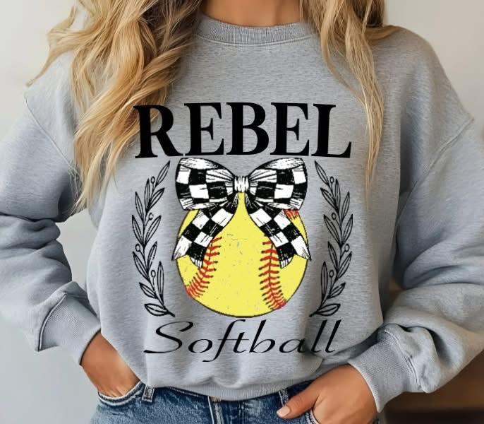 Rebels Softball tee/sweatshirt