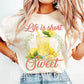 Life is short tee/sweatshirt