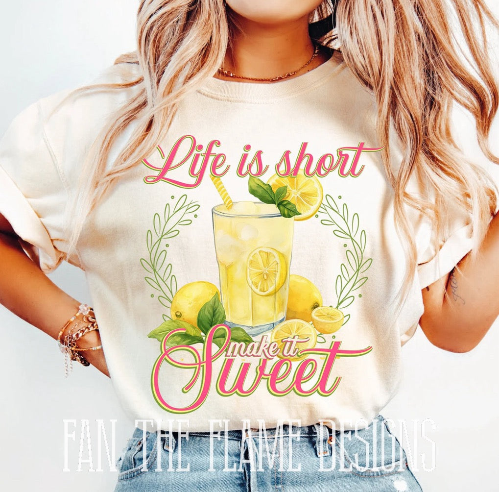 Life is short tee/sweatshirt