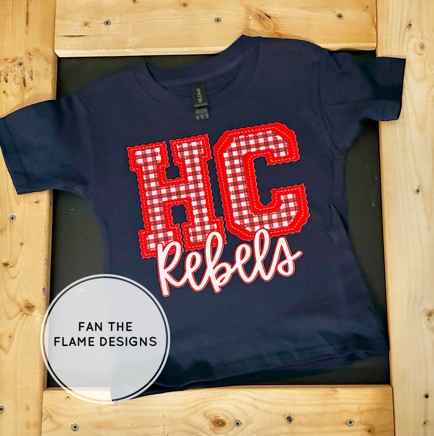 HC Rebels Red Gingham