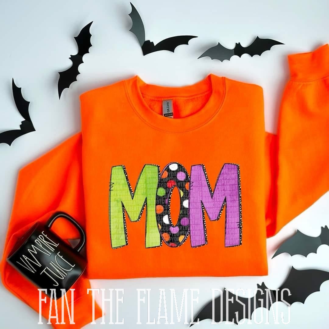 Halloween font tee/sweatshirt