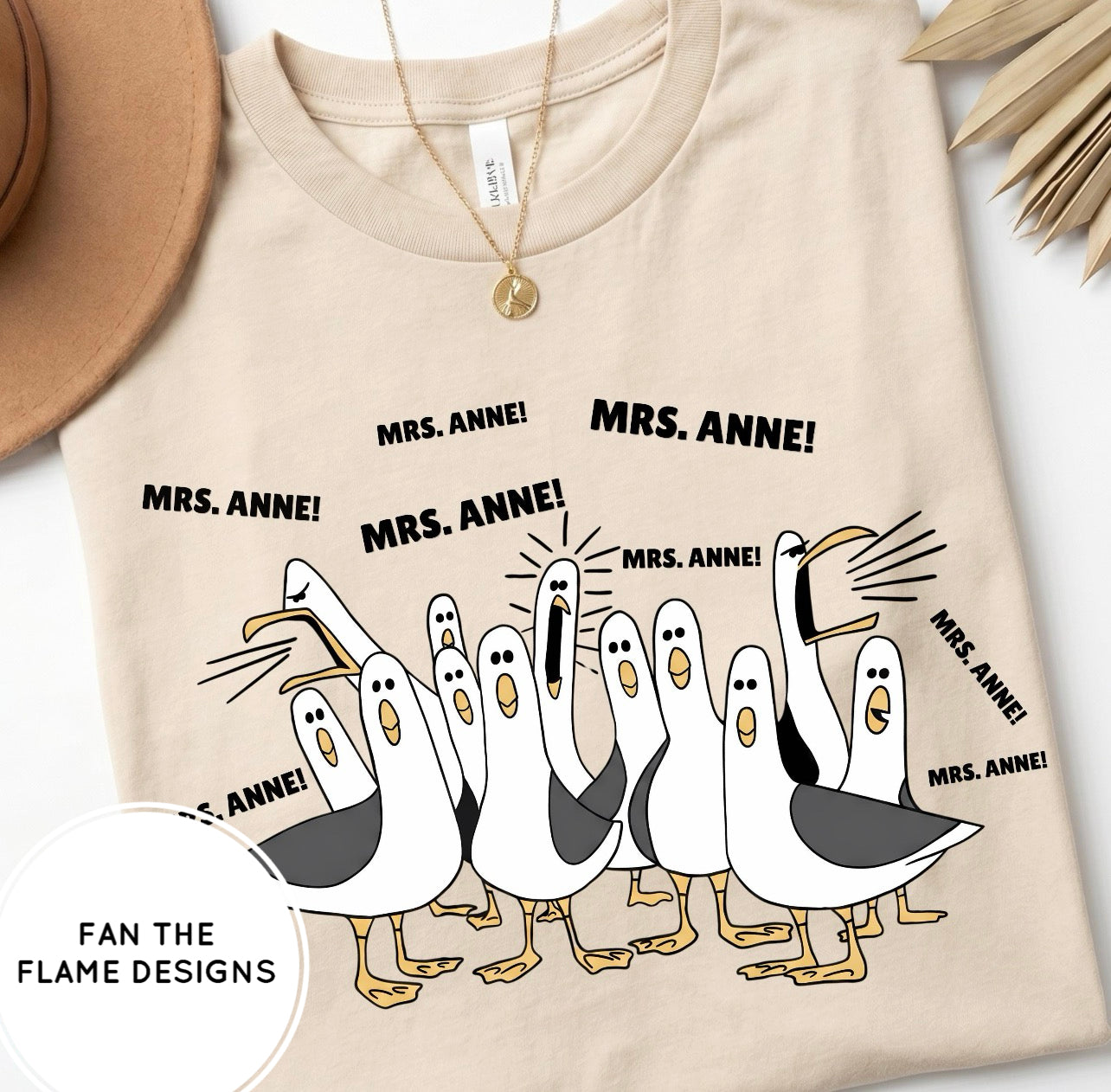 Custom Seagulls Teacher