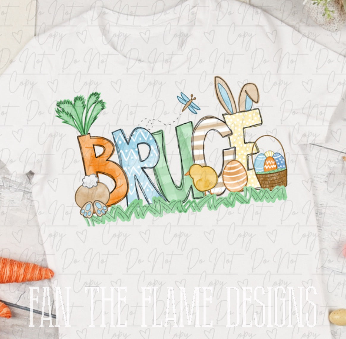 Personalized Easter tee/sweatshirt