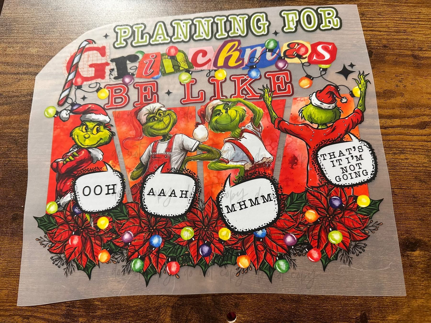 Planning for Grinchmas be like Tee/Sweatshirt