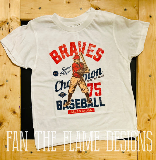 Vintage Braves tee/sweatshirt