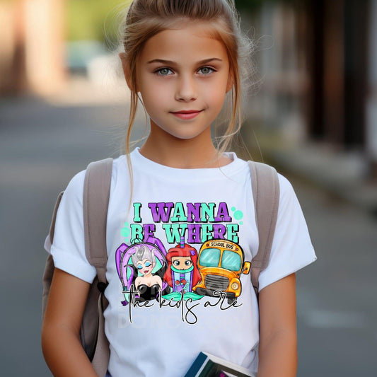 I wanna be where the kids are tee/sweatshirt