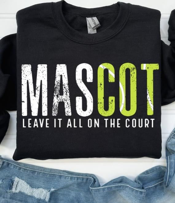 Leave It Mascot tee/sweatshirt