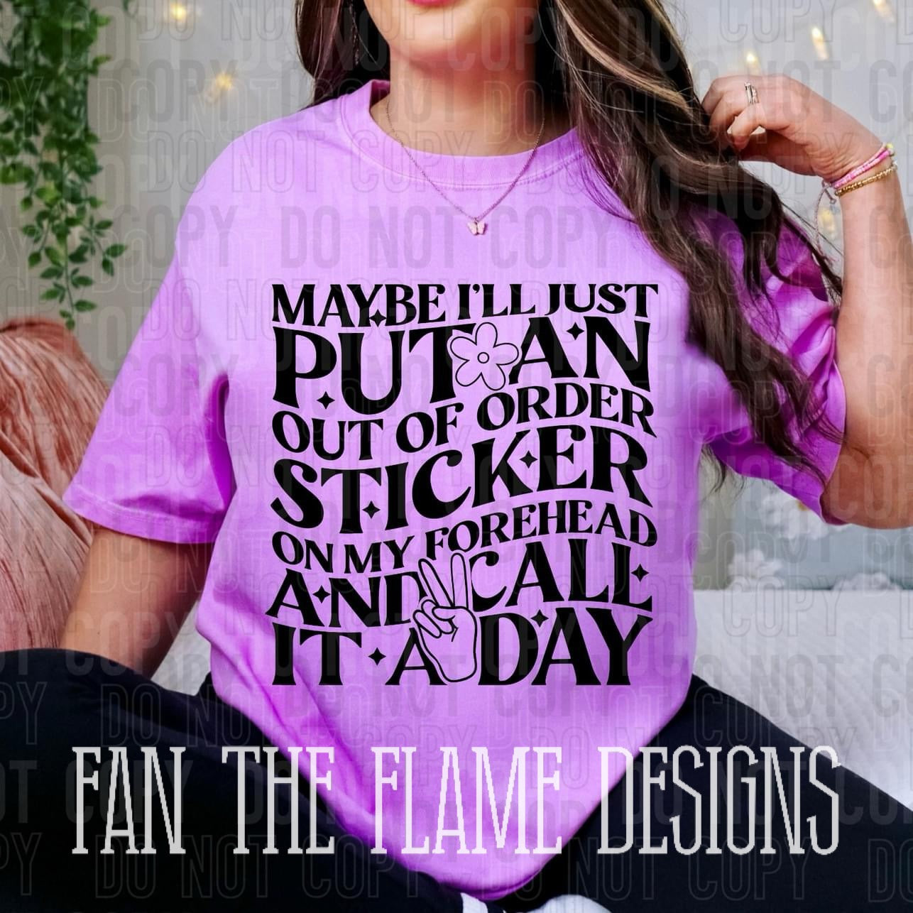 Out of Order tee/sweatshirt