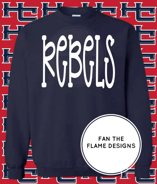Fun Rebels oversized Mascot Short/Long/Sweatshirt