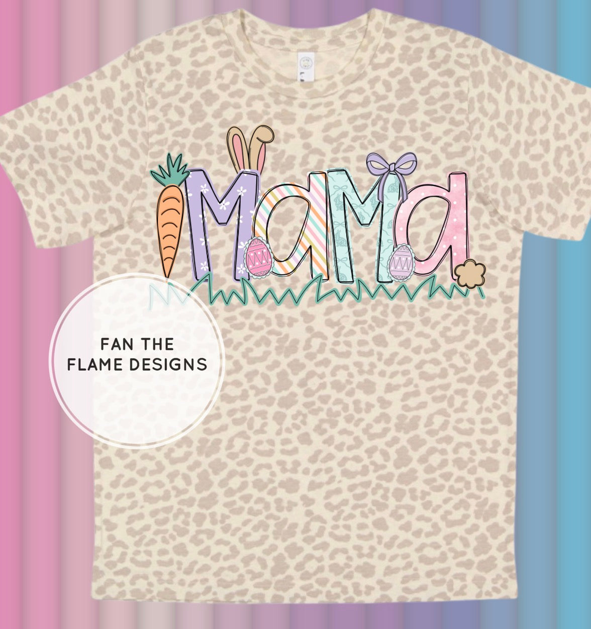 Mama Easter Font Short/Long/Sweatshirt