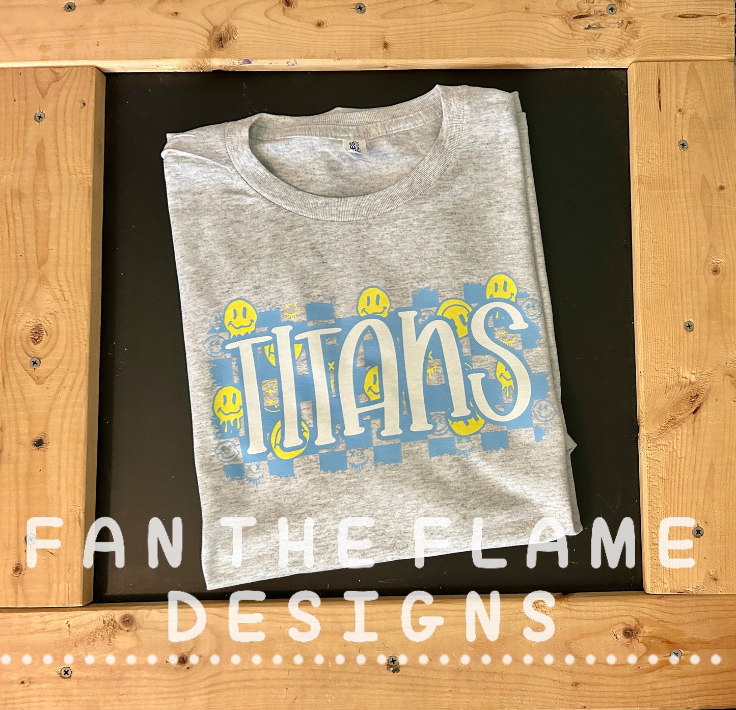 Full of Smiley Titans Mascot Tee/Sweatshirt