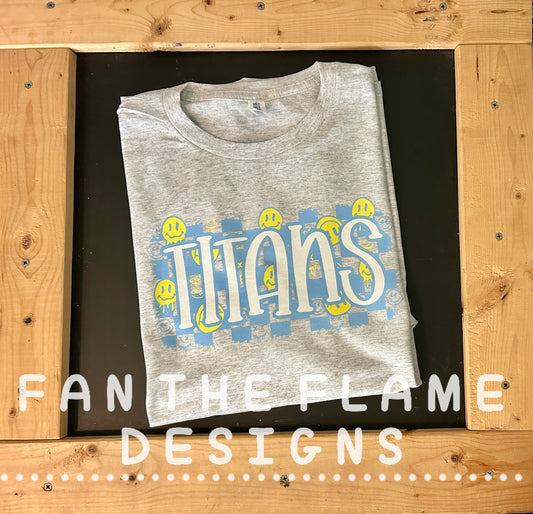 Full of Smiley Titans Mascot Tee/Sweatshirt