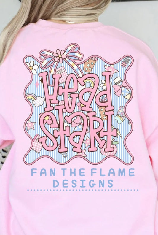 Seersucker frame Grade Levels tee/tank